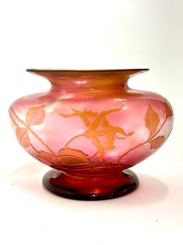 Vase Henri Muller à Croismare "Aux Roses"