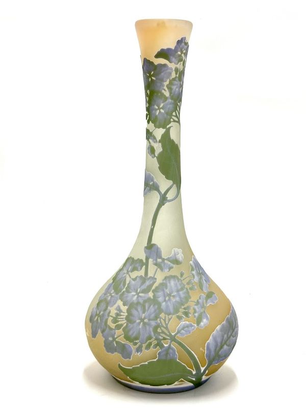 Emile Gallé Vase "Hydrangea"