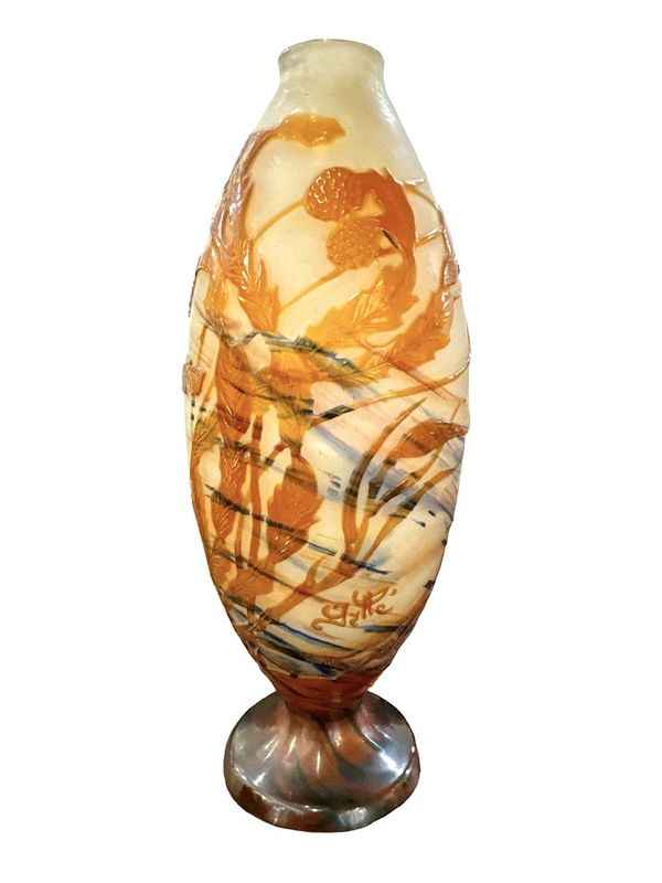 Emile Gallé Vase "Fond Marin"