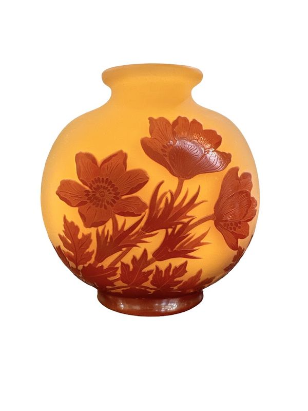 Emile Gallé Vase "Aux Anémones"