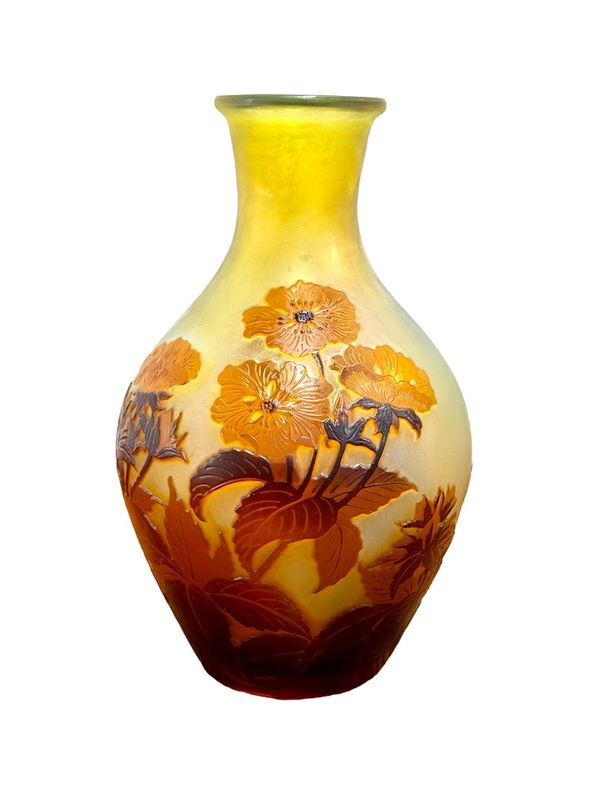 Emile Gallé Vase "Décor floral"