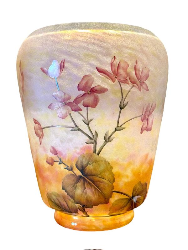Daum Nancy Vase "Lunaires"