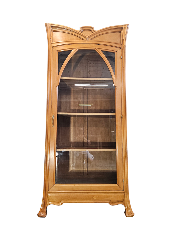 Vitrine Art Nouveau Ecole de Nancy