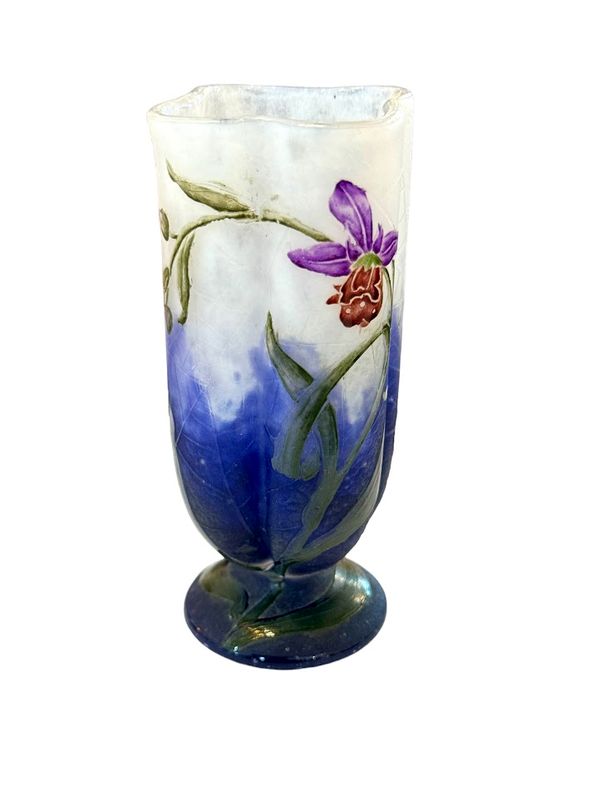 Daum Nancy Vase "Ophrys Abeille"