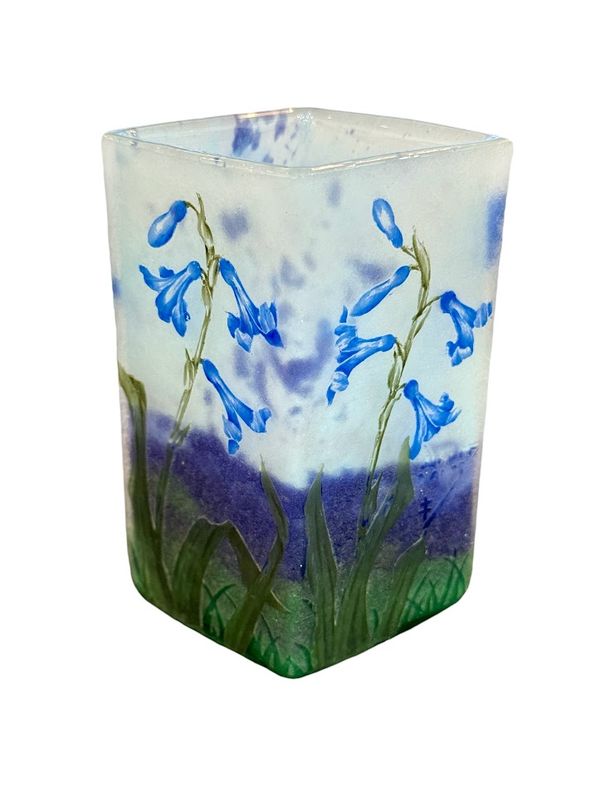 Daum Nancy Vase "Aux Gentianes"