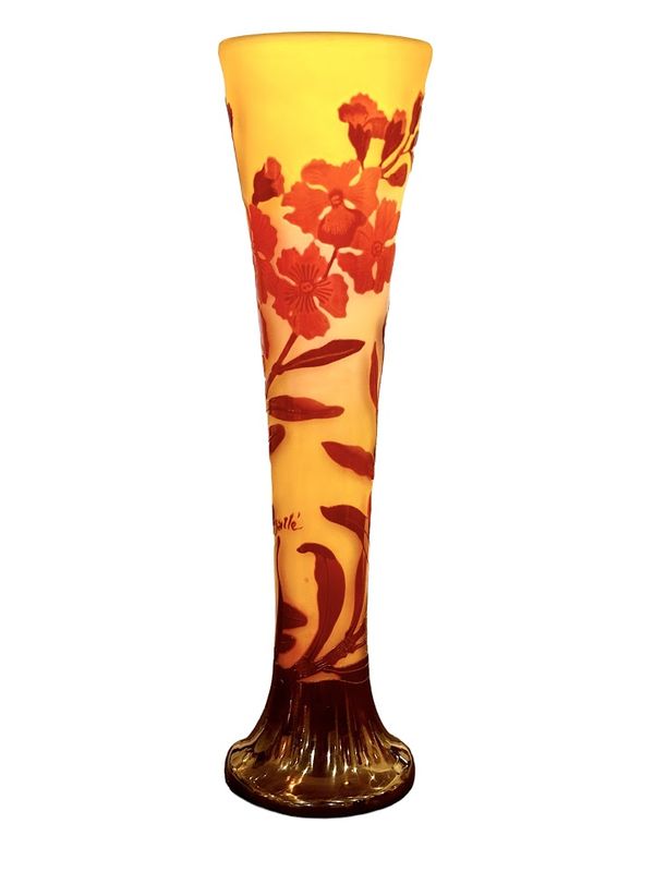 Emile Gallé Vase "Aux Œillets"