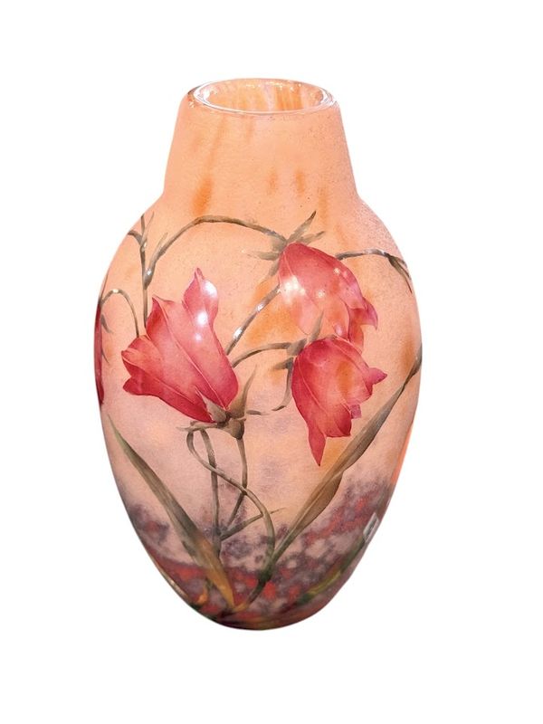 Vase Daum "Aux Campanules"