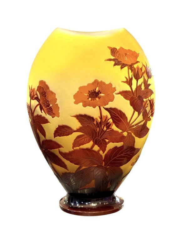 Emile Gallé Vase "Cerisier du Japon"