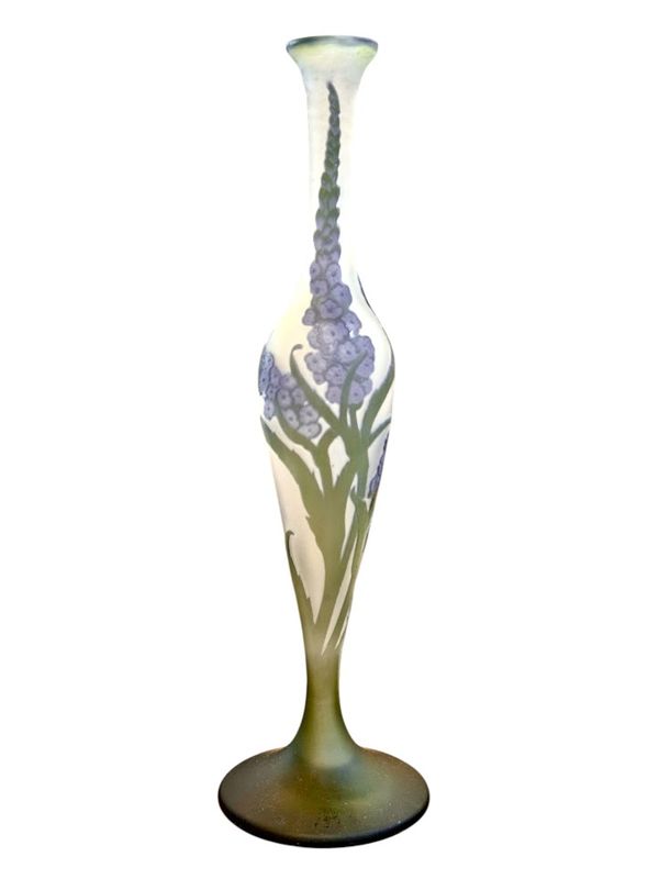Emile Gallé Vase "Aux Lupins"