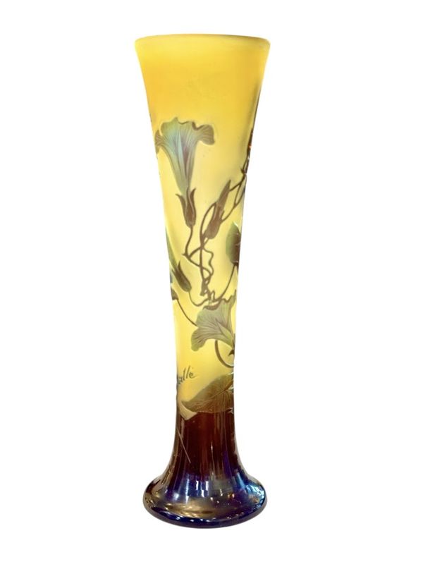 Emile Gallé Vase "Aux Liserons"