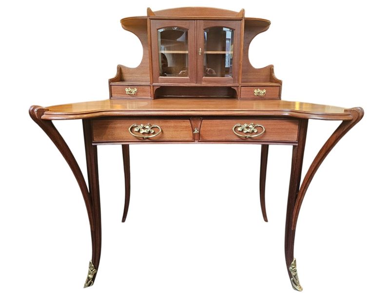 Louis Majorelle Bureau à Gradin "Aux Trèfles"