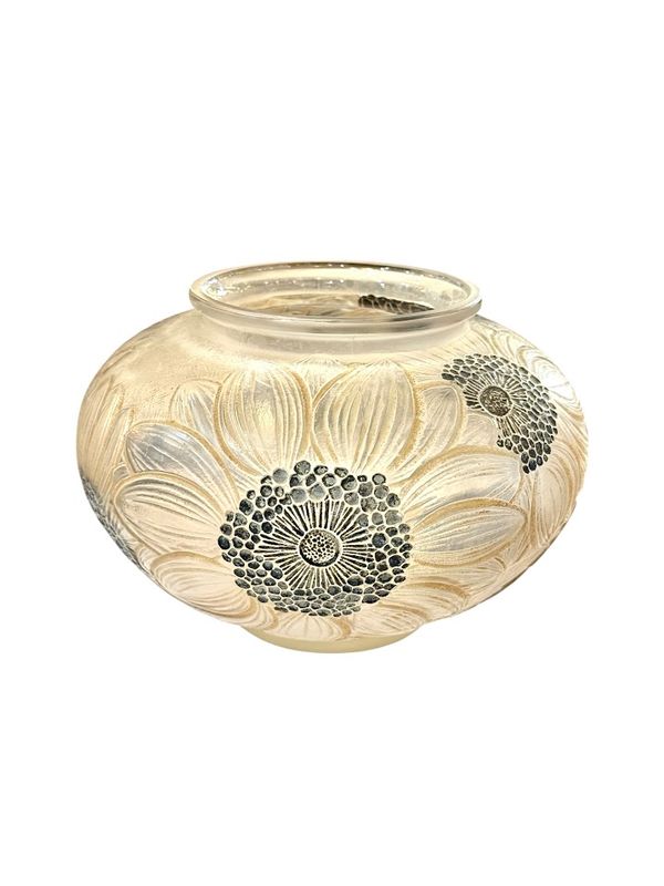 René Lalique Vase “Dahlias”