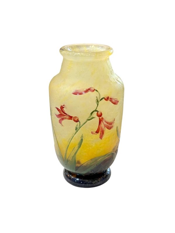 Vase Daum “Aux Jacinthes”